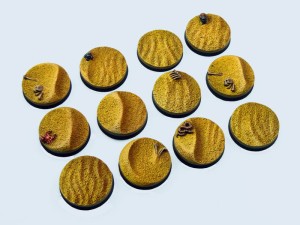 Desert Bases, Round 25mm (5)
