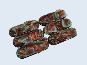 Scrapyard Bases, Bike 25x70mm (4)