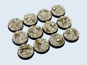 Wasteland Bases, Round 25mm (5)
