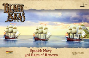 Black Seas Spanish Navy 3rd Rates of Renown