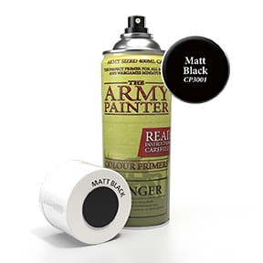 Army Painter Colour Primer Matt Black