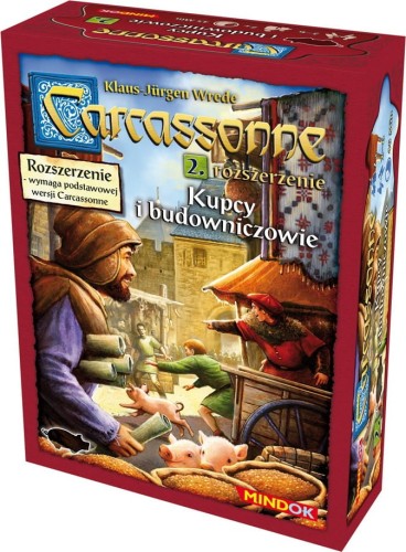 Carcassonne: Kupcy i Budowniczowie (2 edycja)