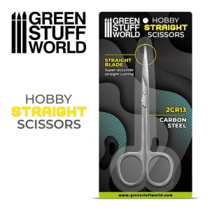 GSW Hobby Scissors - Straight Tip