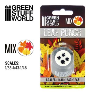GSW Miniature Leaf Punch GREY