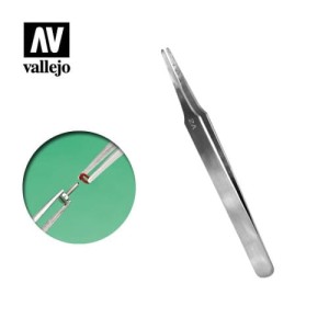 VALLEJO T12007 Pęseta nierdzewna prosta 12cm