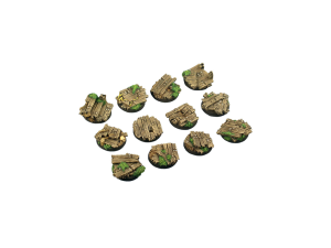 Wood Bases, Round 25mm (5) 