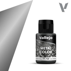 VALLEJO Metal Color 77720 Gunmetal Grey