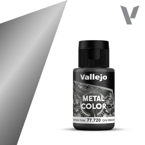 VALLEJO Metal Color 77720 Gunmetal Grey