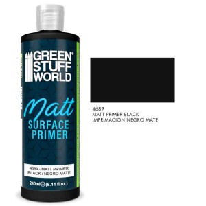 GSW Matt Surface Primer 240ml - Black