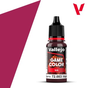 Vallejo: 72.083 - Game Color - Ink - Magenta (18 ml)