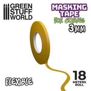 GSW Flexible Masking Tape - 3mm