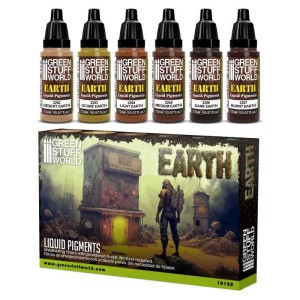 GSW Liquid Pigments Set - Earth