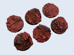 Old Factory Bases Round 40mm (2)