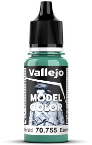 Vallejo: 70.755 - Model Color - Light Emerald (18 ml)