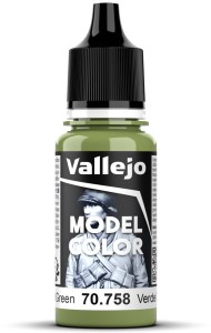 Vallejo: 70.758 - Model Color - Bright Green (18 ml)