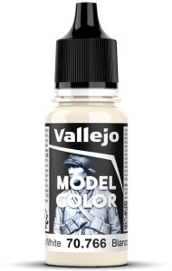 Vallejo: 70.766 - Model Color - Cream White (18 ml)
