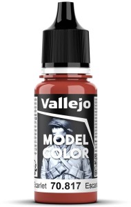 Vallejo: 70.817 - Model Color - Scarlet (18 ml)