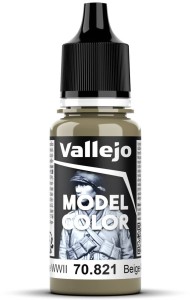 Vallejo: 70.821 - Model Color - German Beige WWII (18 ml)