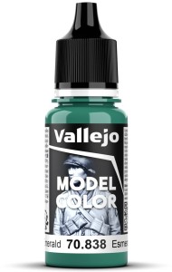 Vallejo: 70.838 - Model Color - Emerald (18 ml)