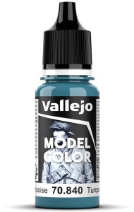 Vallejo: 70.840 - Model Color - Light Turquoise (18 ml)