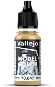 Vallejo: 70.847 - Model Color - Dark Sand (18 ml)
