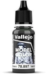 Vallejo: 70.897 - Model Color - Bronze Green (18 ml)