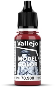 Vallejo: 70.908 - Model Color - Carmine Red (18 ml)