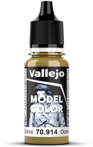 Vallejo: 70.914 - Model Color - Green Ochre (18 ml)