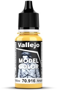 Vallejo: 70.916 - Model Color - Sand Yellow (18 ml)