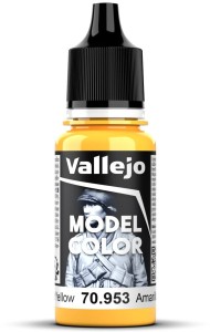Vallejo: 70.953 - Model Color - Flat Yellow (18 ml)