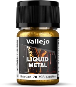 Vallejo: 70.793 - Liquid Metal - Rich Gold (35 ml)