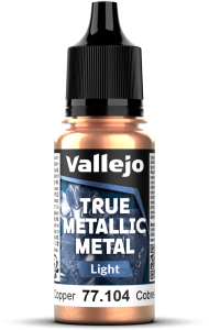 Vallejo: 77.104 - True Metallic Metal - Light - Ancient Copper (18 ml)
