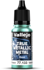 Vallejo: 77.133 - True Metallic Metal - Base - Beetle Green (18 ml)