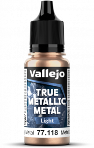 Vallejo: 77.118 - True Metallic Metal - Light - Rusty Metal (18 ml)