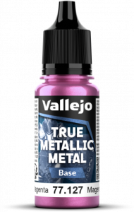 Vallejo: 77.127 - True Metallic Metal - Base - Crimson Magenta (18 ml)