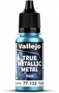 Vallejo: 77.132 - True Metallic Metal - Base - Hydra Turquoise (18 ml)