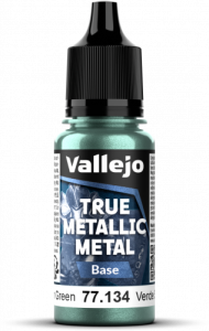 Vallejo: 77.134 - True Metallic Metal - Base - Dusken Green (18 ml)