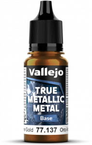 Vallejo: 77.137 - True Metallic Metal - Base - Arcane Gold (18 ml)