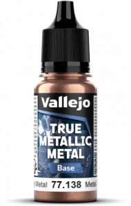 Vallejo: 77.138 - True Metallic Metal - Base - Rusty Metal (18 ml)
