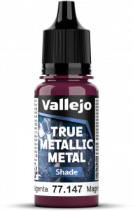 Vallejo: 77.147 - True Metallic Metal - Shade - Crimson Magenta (18 ml)