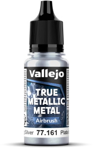 Vallejo: 77.161 - True Metallic Metal - Airbrush - Sterling Silver (18 ml)