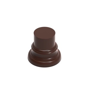 GSW Round Display Plinth 3.5 cm - Hazelnut Brown