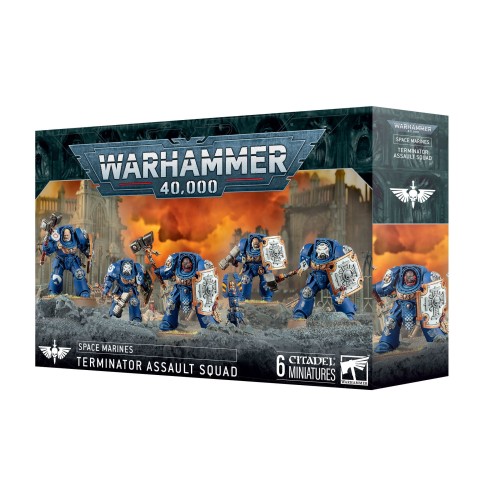 SPACE MARINES TERMINATOR ASSAULT SQUAD