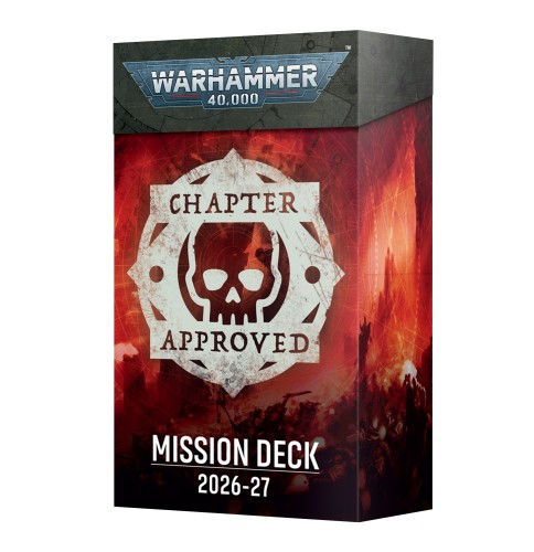 WARHAMMER 40000 CHAPTER APPROVED MISSION DECK 2026-27