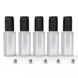 GSW Empty Dropper Bottles 17ml with Mixing Balls