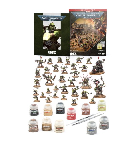 WARHAMMER 40000 GETTING STARTED WITH ORKS (ENG)