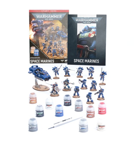 WARHAMMER 40000 GETTING STARTED WITH SPACE MARINES (ENG)