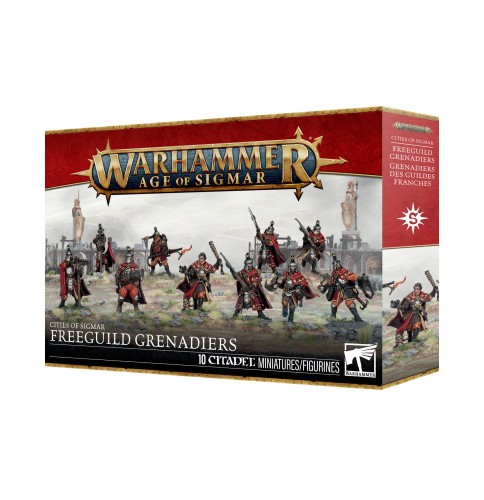CITIES OF SIGMAR: FREEGUILD GRENADIERS