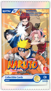 Naruto: Smriti Collectible Cards - Earth Scroll - Gold Booster