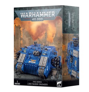 SPACE MARINES LAND RAIDER CRUSADER/REDEEMER